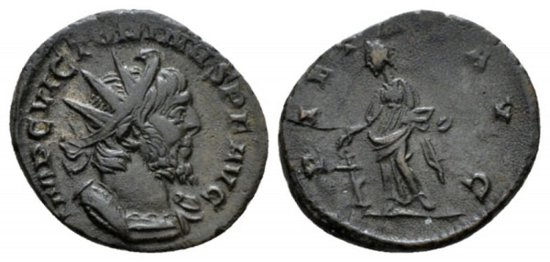 Victorinus, 268-270 Antoninianus circa 269 - 271, billon 21.5mm., 3.58g. IMP C V...