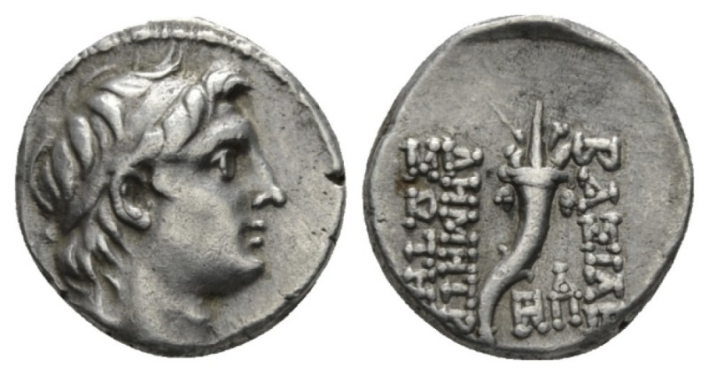 The Seleucid Kings, Demetrius I Soter, 162-150 Antiochia ad Orontem Drachm 153-1...