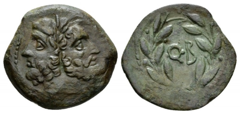 Sicily, Panormus Quintus Baebius Bronze After 231, Æ 26mm., 7.66g. Laureate head...