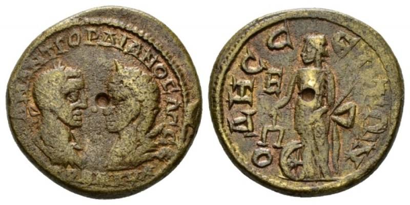 Moesia, Odessus Gordian III, 238-244 Bronze 238-244, Æ 27.5mm., 12.03g. Laureate...