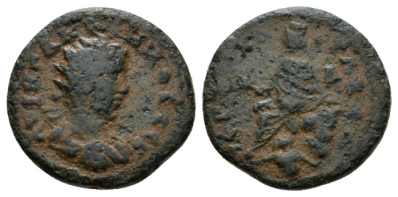 Cilicia, Hierapolis-Kastabala Gallienus, 253-268 Bronze 253-268, Æ 21.5mm., 8.78...