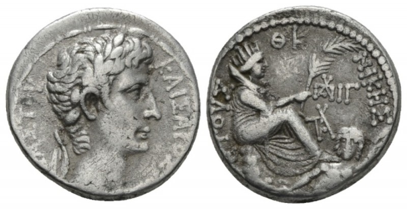 Syria, Seleucis and Pieria (Antioch) Octavian as Augustus, 27 BC – 14 AD Tetradr...