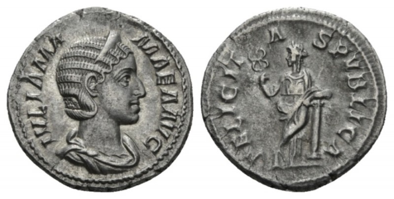 Julia Mamaea, mother of Severus Alexander Denarius 222-235, AR 20mm., 3.18g. IVL...