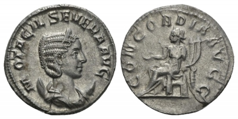 Otacilia Severa, wife of Philip I Antoninianus 246-248, AR 22.5mm., 3.92g. M OTA...