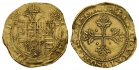 Barcelona, Carlos I el Emperador, 1516-1556. Ducado - Escudo 1536-1537 for the Expedition in Tunisia., AV 25.5mm., 3.35g. KAROLVS : V : IMPERATOR Doub...