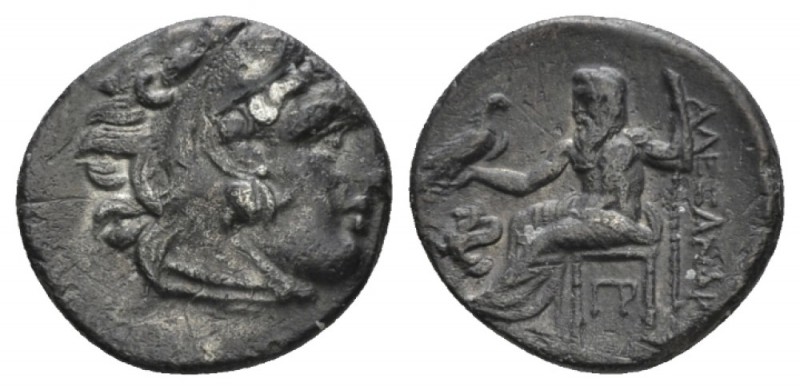 Kingdom of Macedon, Antigonos I Monophthalmos. Lampsacus Drachm circa 310-301, A...