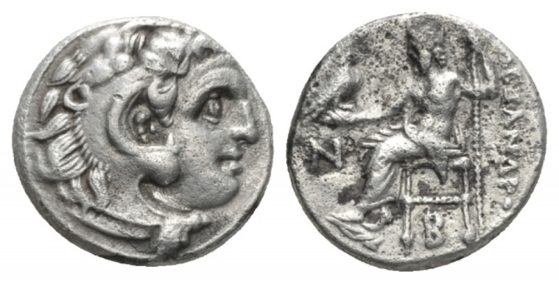 Kingdom of Macedon, Antigonos I Monophthalmos. Colophon Drachm circa 310-301, AR...