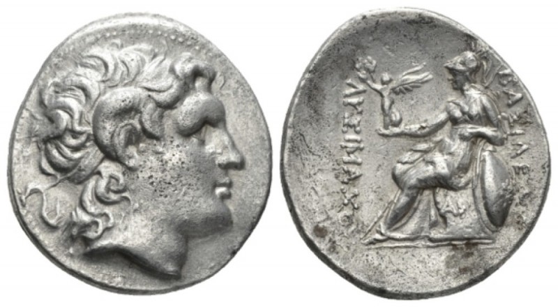 Kingdom of Thrace, Lysimachus, 323 – 281 Uncertain mint Tetradracm circa 323-281...