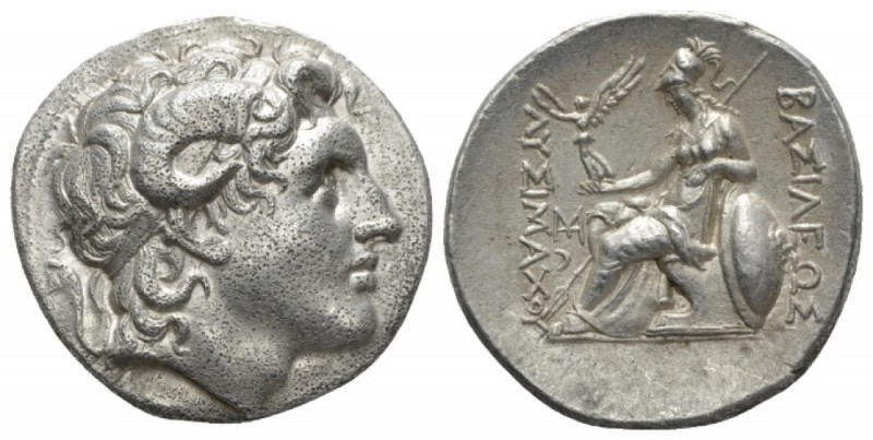 Kingdom of Thrace, Lysimachus, 323-281 Lampsacus Tetradrachm circa 297-281, AR 3...