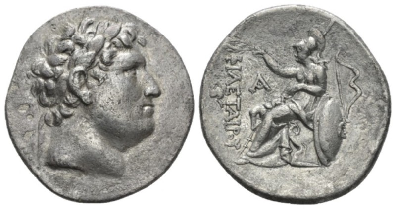 Kingdom of Pergamum, Attalos I, 241-197 Tetradrachm Pergam 241-235, AR 30.5mm., ...