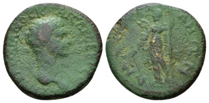 Paphlagonia, Amastris Trajan, 98-117 Bronze 98-117, Æ 26mm., 9.28g. Laureate bus...