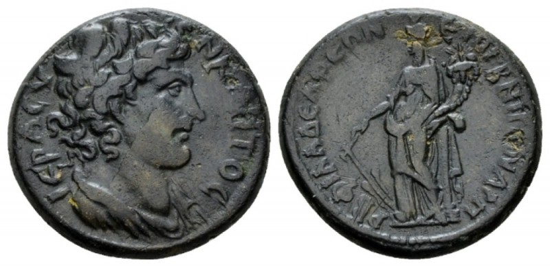 Lydia, Philadelphia Pseudo-autonomous issue. Bronze 98-117 Time of Trajan, Æ 26m...