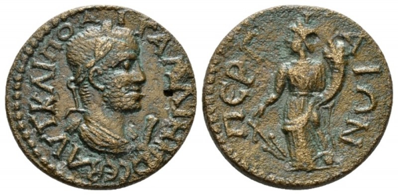 Pamphilia, Perge Gallienus, 253-268 Bronze 253-268, Æ 29mm., 15.24g. Laureate, d...