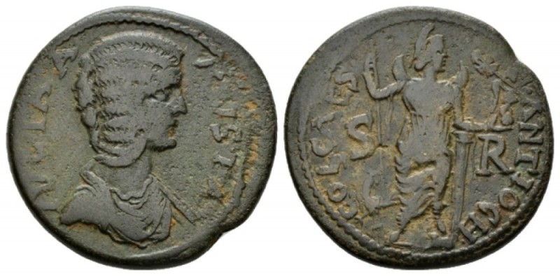 Pisidia, Antioch Julia Domna, wife of Septimius Severus Bronze 193-211, Æ 33.5mm...