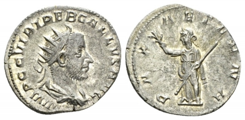 Trebonianus Gallus, 251-253 Antoninianus 251 - 253, AR 22mm., 2.87g. IMP CAE VIB...