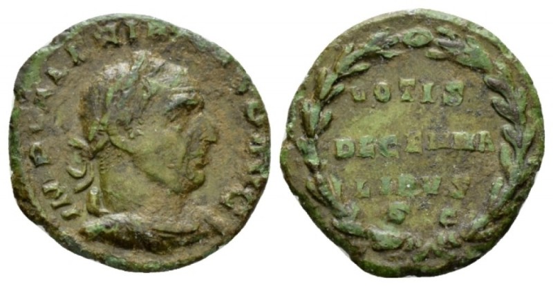 Valerian I, 253-260 As 253, Æ 24.5mm., 6.27g. Laureate, draped and cuirassed bus...