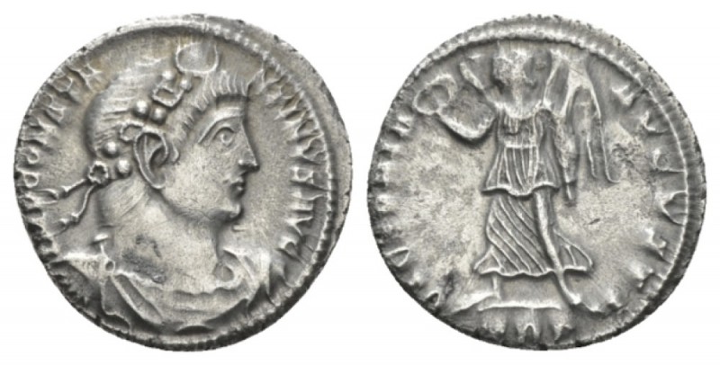 Constantine II, 337-340 Siliqua Treveri 337-340, AR 18mm., 2.73g. IMP CONSTA – N...