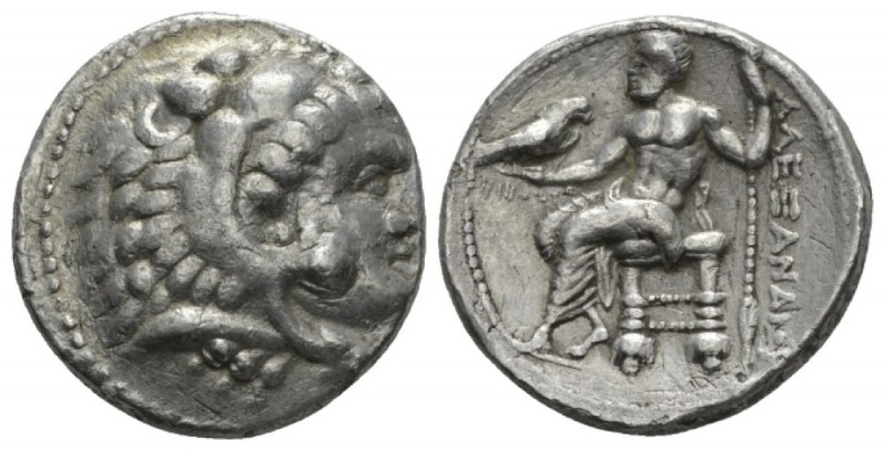 Kingdom of Macedon, Alexander III, 336 – 323 Ake Tetradrachm circa 312-311, AR 2...