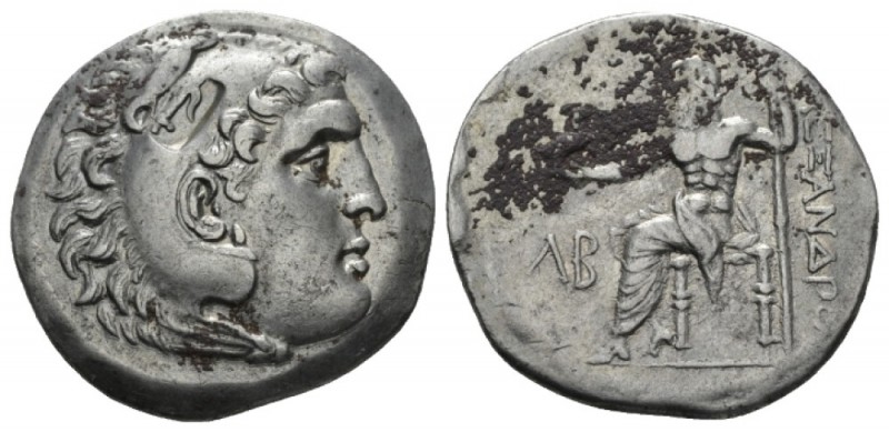 Kingdom of Macedon, Alexander III, 336 – 323 Perga Tetradrachm circa 190-89, AR ...