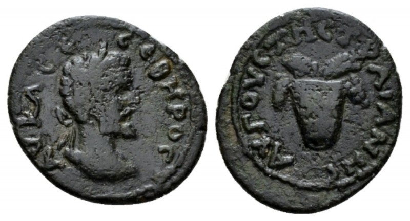 Thrace, Augusta Traiana Septimius Severus, 193-211 Bronze 193-211, Æ 21mm., 3.51...