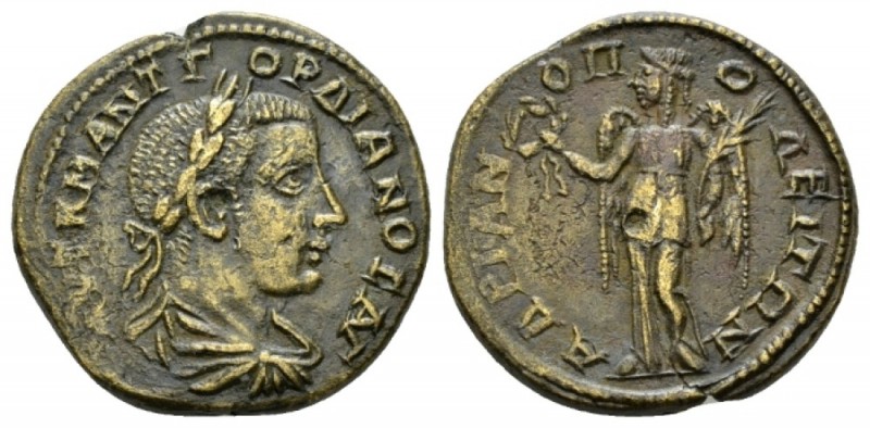 Thrace, Hadrianopolis Gordian III, 238-244 Bronze 238-244, Æ 27.5mm., 10.77g. La...