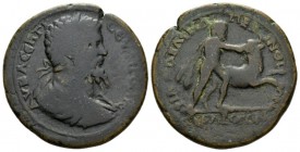 Thrace, Perinthus Septimius Severus, 193-211 Medallion 193-211, Æ 41.5mm., 38.49g. AV K Λ CЄΠTI CЄVHPOC ΠЄ Laureate, draped, and cuirassed bust r. Rev...