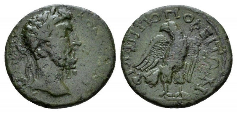 Thrace, Philippopolis Commodus, 177-192 Bronze 177-192, Æ 18.5mm., 3.43g. Laurea...