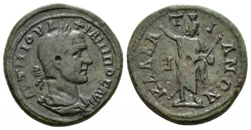 Moesia, Callatis Philip I, 244-249 Bronze 244-249, Æ 27.5mm., 13.32g. Laureate, ...