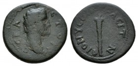Moesia, Dionysopolis Antoninus Pius, 138-161 Bronze 138-161, Æ 20mm., 4.99g. Bare head r. Rev. Flaming torch. Varbanov 428.

Good Fine.

 

In a...