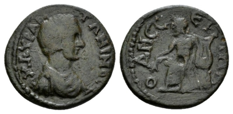 Moesia, Odessus Severus Alexander, 222-235 Bronze 222-235, Æ 20mm., 3.47g. Drape...