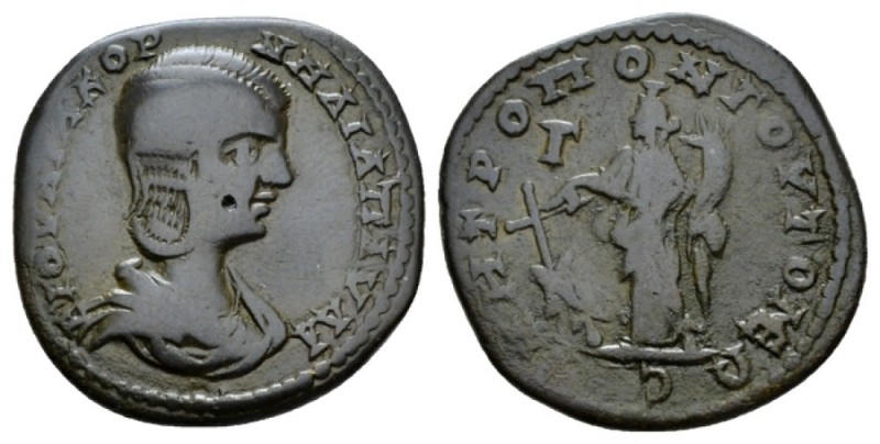 Moesia, Tomis Julia Paula, wife of Elagabalus Bronze 219-220, Æ 24.5mm., 6.97g. ...