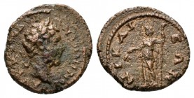 Bithynia, Nicaea Commodus, 177-192 Bronze 177-192, Æ 17.5mm., 3.42g. Laureate head r. Rev. Demeter standing, l., holding ears of corn and long torch. ...