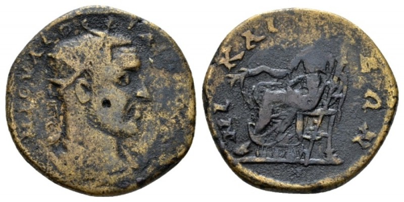 Bithynia, Nicaea Valerian I, 253-260 Bronze 253-260, Æ 27.5mm., 10.82g. Radiate,...