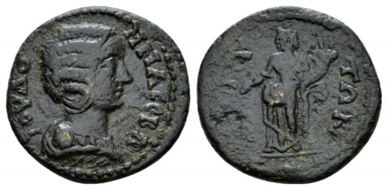 Mysia, Attaea Julia Domna, wife of Septimius Severus Bronze 193-211, Æ 23mm., 5....