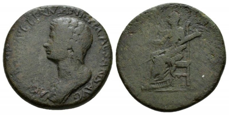 Agrippina Junior, daughter of Germanicus and Agrippina Senior Dupondius Thracian...