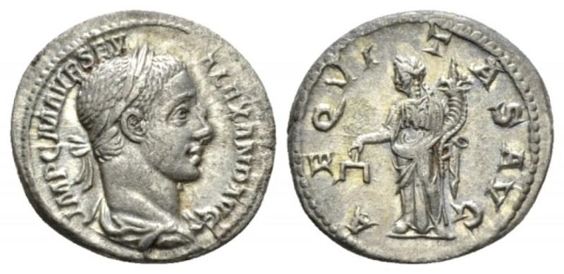 Severus Alexander, 222-235 Denarius 222-235, AR 19.5mm., 3.14g. IMP C M AVR SEV ...