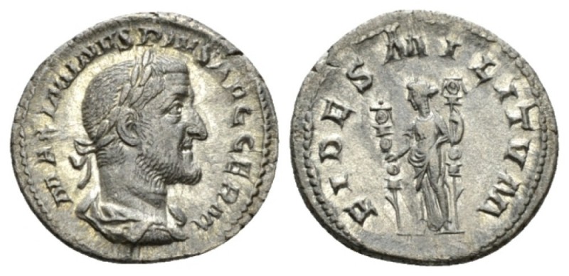 Maximinus I, 235-238 Denarius 236-238, AR 20mm., 2.70g. MAXIMINVS PIVS AVG GERM ...