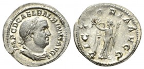 Balbinus, 238 Denarius 238, AR 20.5mm., 2.89g. IMP C D CAE L BALBINVS AVG Laureate, draped and cuirassed bust r. Rev. VICTORIA AVGG Victory standing f...