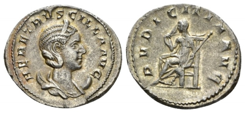 Herennia Etruscilla, wife of Trajan Decius Antoninianus 249 - 253, AR 24mm., 4.0...