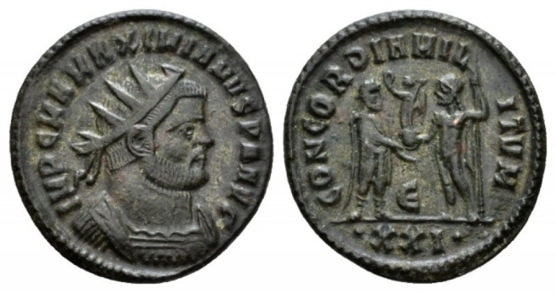 Maximianus Herculius, first reign 286-305 Antoninianus Antioch 293, billon 21mm....