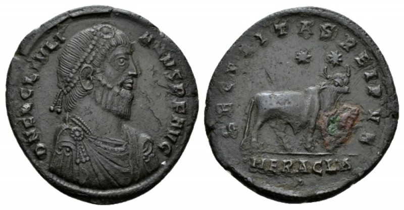 Julian II, 360-363 Follis Heraclea 361-363, Æ 28.5mm., 8.16g. D N FL CL IVLI-ANV...