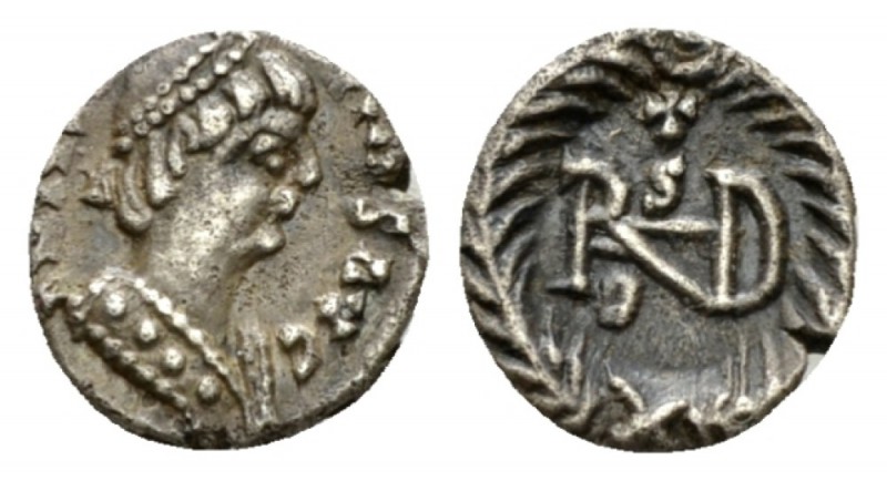 Ostrogothic Kingdom. Theodoric 493-526, in the name of Anastasius 491-518 1/4 Si...