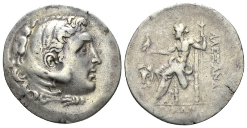 Kingdom of Macedon, Alexander III, 336 – 323 and posthumous issue Cyme Tetradrac...