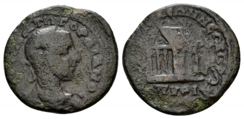 Macedonia, Thessalonica Gordian III, 238-244 Bronze 238-244, Æ 25.5mm., 6.11g. L...
