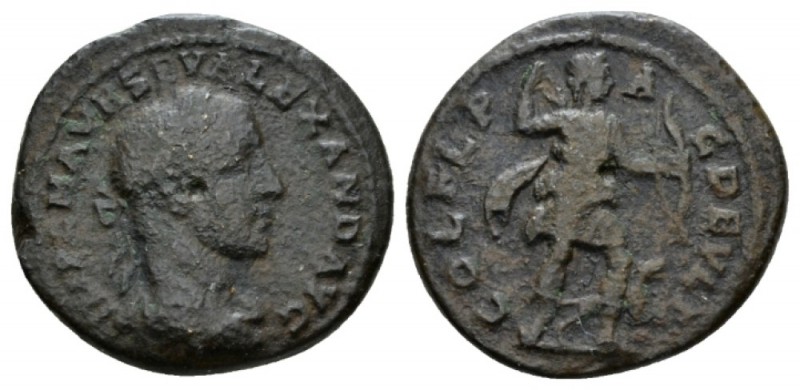 Thrace, Deultum Severus Alexander, 222-235 Bronze 222-235, Æ 25mm., 8.95g. Laure...