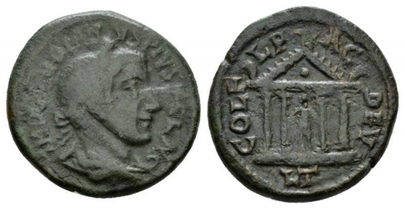 Thrace, Deultum Severus Alexander, 222-235 Bronze 222-235, Æ 23mm., 7.98g. Laure...