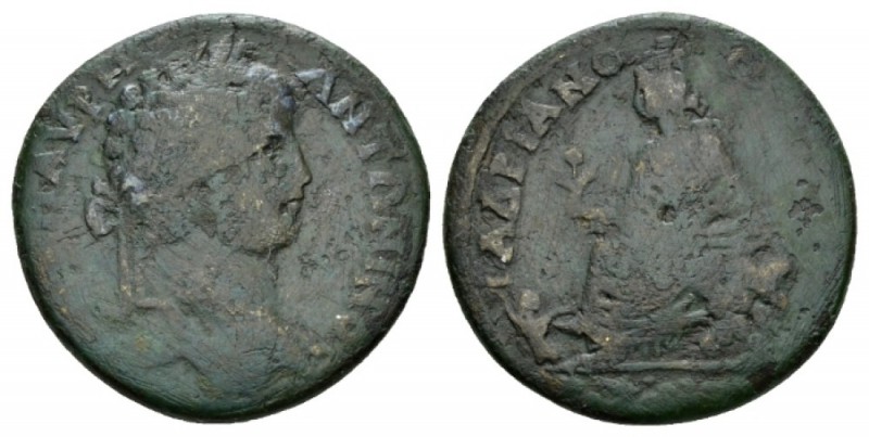 Thrace, Hadrianopolis Caracalla, 198-217 Bronze 198-217, Æ 26.5mm., 9.78g. Laure...