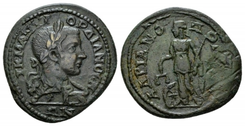 Thrace, Hadrianopolis Gordian III, 238-244 Bronze 238-244, Æ 27.5mm., 12.17g. La...