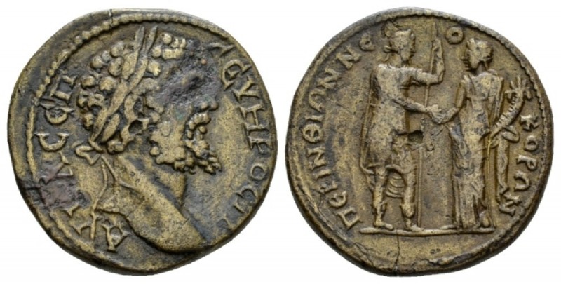 Thrace, Perinthus Septimius Severus, 193-211 Bronze 193-211, Æ 28.5mm., 14.36g. ...