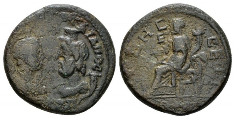 Moesia, Odessus Gordian III, 238-244 Bronze 238-244, Æ 26mm., 12.59g. Laureate, ...